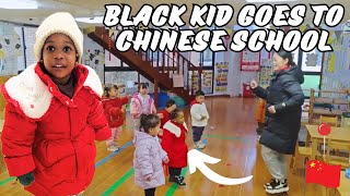 HER FIRST DAY OF KINDERGARTEN IN CHINA 🇨🇳