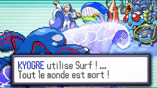 KYOGRE est SURPUISSANT pour FINIR POKÉMON ÉMERAUDE ?