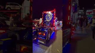 Scania super V8 R580 truck exterior scania super truck Ep 8: beautiful  heavy truck trailer Sweden🇸🇪