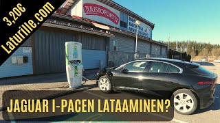 Miten ladataan Jaguar I-Pace sähköautoa?