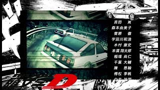 ALL INITIAL D ENDINGS ● ANIME ENDINGS