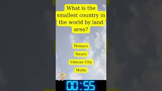 What is the smallest country in the world by land area?