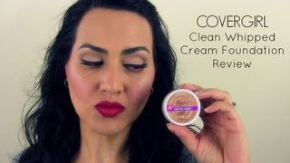 NEW Covergirl Clean Whipped Cream Foundation Review