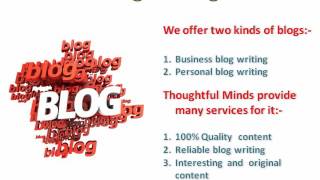 SEO optimized content writing services