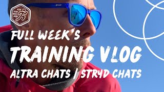 WEEK’S TRAINING VLOG // ALTRA CHATS // STRYD CHATS #trailrunning #running #altrarunning #lonepeak5