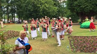 Band playing at Spennymoor Gala 2018