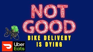 Uber eats bike delivery. Horrible last 2 hours of waiting.