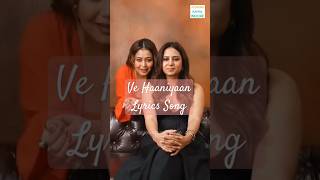 Ve Haaniyaan | Lyrics Song | Neha Kakkar @jitendrakamalindore#shorts #romantic #love #song #status