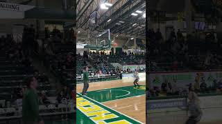 Halftime NMU Bball game  1-21-2023