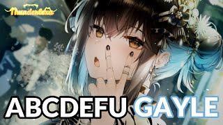 Nightcore - ABCDEFU (GAYLE) || Lyrics