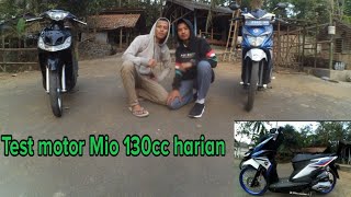 Tes ride motor Mio 130cc harian