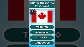 what is the capital of canada 🇨🇦 #canada #quiz #shortvideo #short