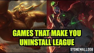 Games That Make You Uninstall League