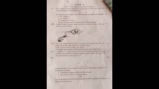 Science preboard question paper class X cbse