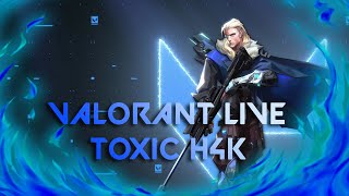 KYA BOLTI PUBLIC | VALORANT UNRATED TOXIC H4K #valorant #chillgameplay #toxich4k