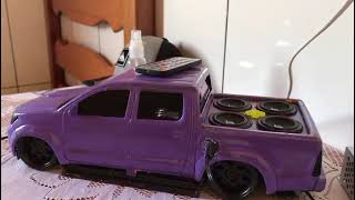 mini Hilux top com som ( escreva-se deixe o like para verem mais miniaturas top)