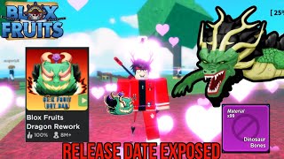 OMGGG...New Dragon Rework And Valentines Update Release Date And Models Got Leaked (Blox Fruits)