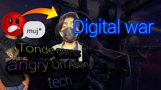 TONDE GAMER ANGRY IN ASIAN GAMING & TECH'S  LIVE STREAM 😡😡#FairPlatformToNepal   😡😡 #DIGITAL_WAR