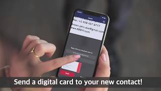 ABBYY  Business Card Reader - Make business cards work