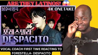 FORESTELLA MUST BE LATINOS- Vocal Coach reacts to FORESTELLA- Despacito (IMMORTAL SONGS)