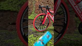 Road bike Vs small hotwheels cars 🚲😱😱😱 #cars #shorts #bike #viral