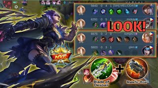 NERF NATALIA NEED THESE TWO ITEM , 4 ENEMIES GOT 0 KILL | TOP GLOBAL NATALIA GAMEPLAY | MLBB