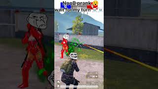 BGMiii noob prank 😵 #bgmi #pubgshorts