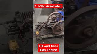 early associated hit and miss gas engine