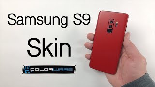 Samsung S9 ColorWare Skin Installation