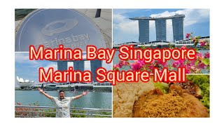 WALKING AROUND MARINA BAY AND MARINA SQUARE MALL