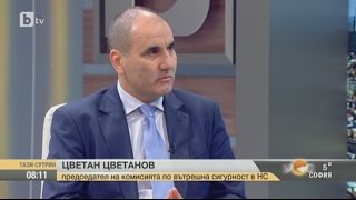 Цветан Цветанов: В Брюксел бе чут силният глас на България за бежанския поток