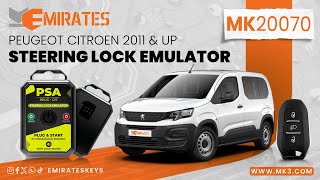 Peugeot Citroen 2011 & UP Steering Lock Emulator (Plug & Start)