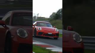 Porsche GT3 Going Full Throttle!! #shorts #touristenfahrten #nürburgring #nordschleife