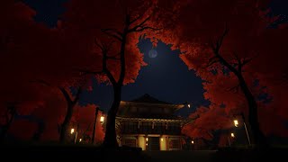 Night Scene - Japanese Music - Music For Soothing, Healing, Meditation