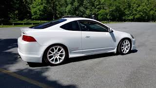 White acura rsx type s