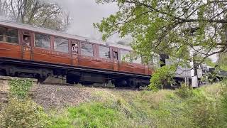 Severn valley steam gala br std 75069 and sir Nigel gresley 23/4/22