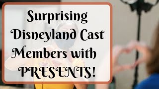 THEME PARK: Surprising Disneyland Cast Members With A Simple Present