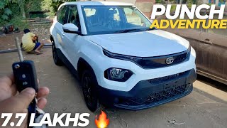 2024 Tata PUNCH ADVENTURE 2nd Base Model❤️| New 2024 Tata Punch 2nd Base Review with On Road Price ✅