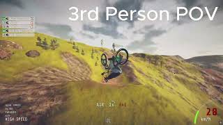 Dyfi Vally trails and SECRET JUMPS🤫 (Descenders)