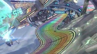 Mario Kart 8 - Rainbow Road [Green Shell Luck]