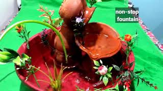 Non stop fountain DIY Make at home