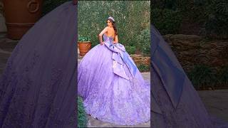 Purple beautiful dress