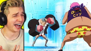 FRANKY VS. SENOR PINK!! (one piece reaction)