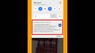 🔥mobikwik app new update🔥mobikwik blue american express card will stop working after 30-sep-2022🔥