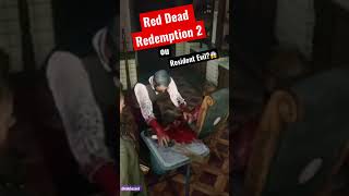 RDR2 ou Resident Evil? Cortou o braço do maluco!😱 Inacreditável!🔥 #shorts +18