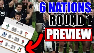 Who Will Win in The 6 Nations First Round? | 2022 Six Nations Round 1 Preview | 2022 6 Nations