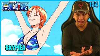 ☁️ WE ARRIVE AT SKY ISLAND!!! ☁️ | One Piece - Episode 154 |Reaction