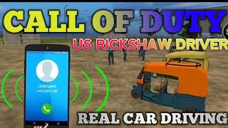 CALL OF DUTY "US RICKSHAW DRIVING" #racinggame