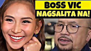 SA WAKAS! BOSS VIC DEL ROSARIO MAY MALAKING PASABOG TUNGKOL KAY SARAH GERONIMO