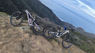 20240115 - 1st MTB Ride Back - Burnside During Sunrise w/Spence - Pacifica, CA